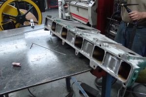 Alloy manifold welded